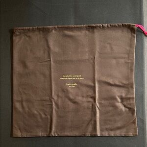 NWOT Kate Spade Dust bag